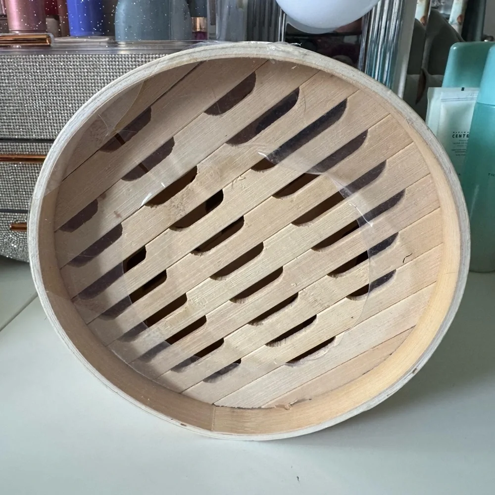 Berghoff Worldwide Bamboo Steamer Basket (7 Inch Diameter)